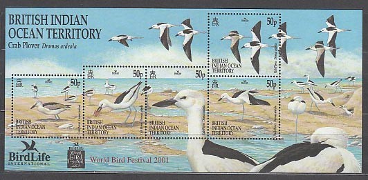 Indian Ocean - Yvert 16 ** MNH Fauna Birds