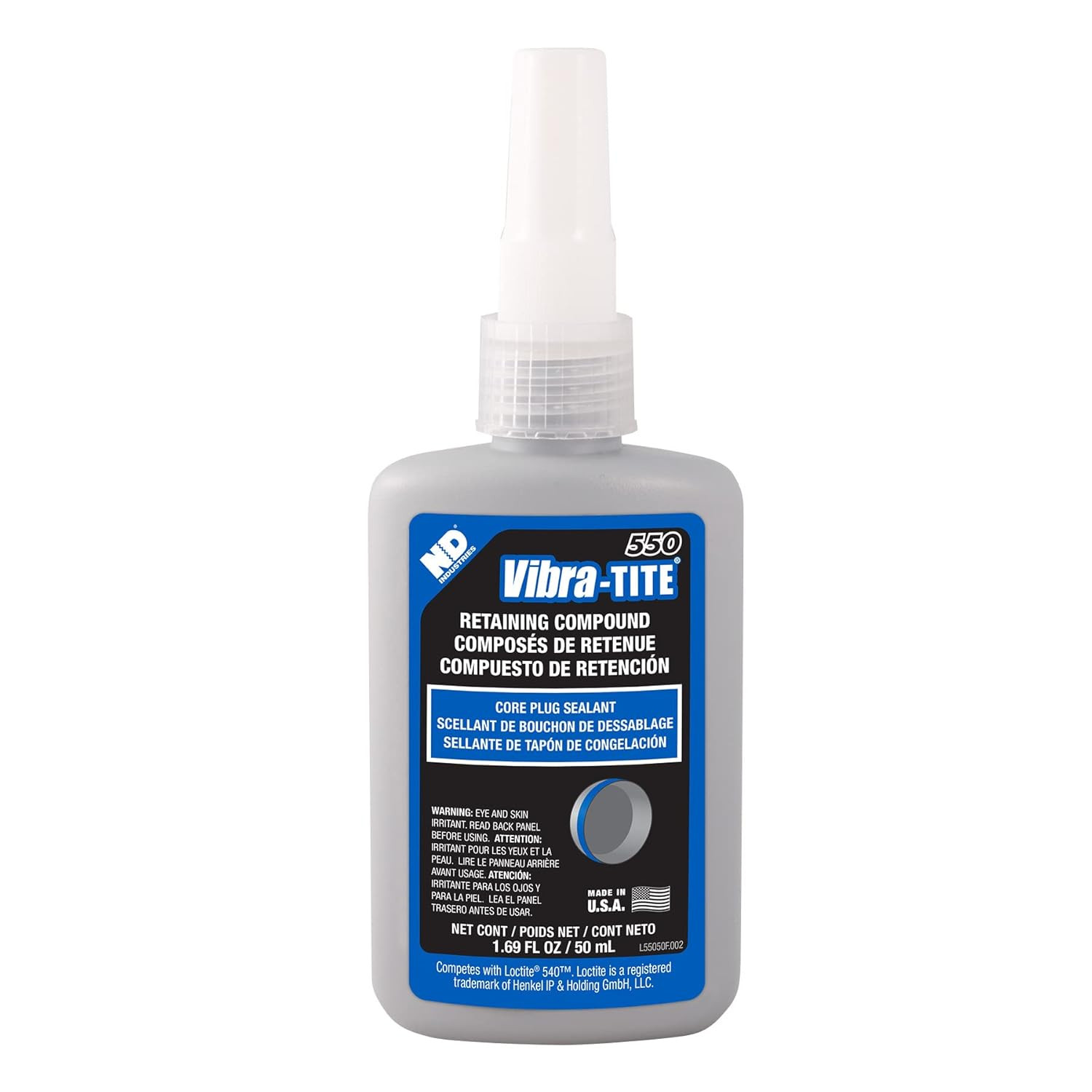 550 Blue Core Plug Sealant, 50Ml Bottle