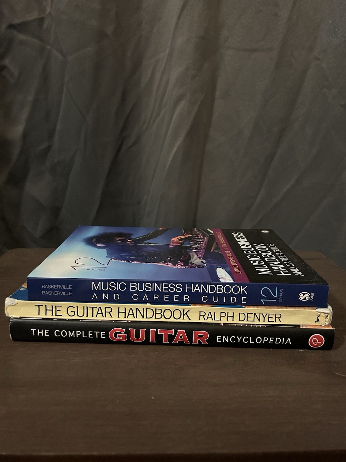 Guitar Handbook, Music Business Guide & Guitar Encyclopedia Book Lot