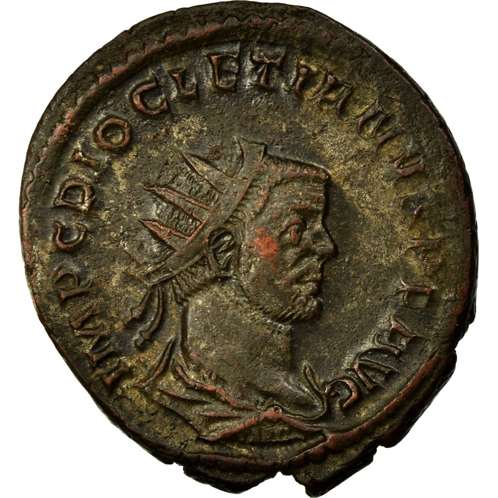 [#60581] Diocletian, Antoninianus, Billon, AU(55-58), Cohen:297