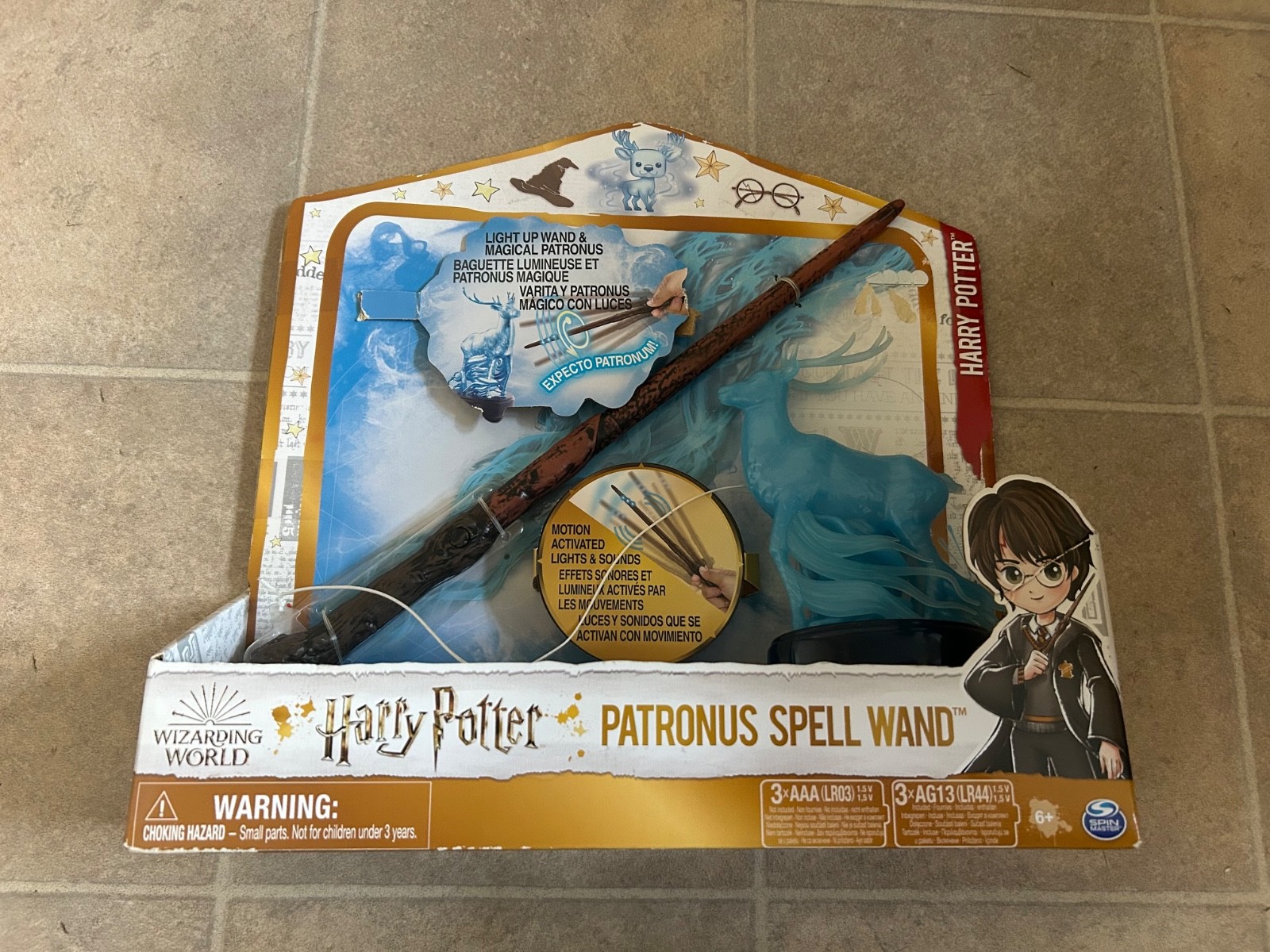 Harry Potter patronus spell wand