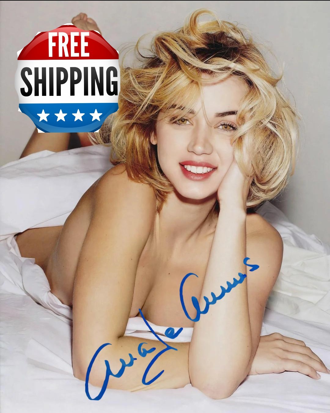 Ana De Armas Autographed Signed 8x10 Photo reprint Fast Free Shipping 