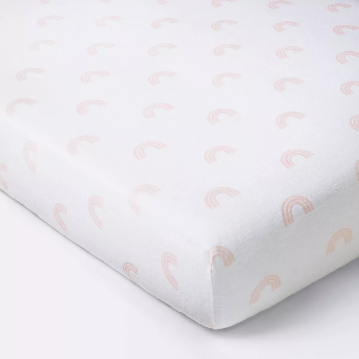 Flannel Fitted Crib Sheet - Rainbow - Cloud Island™
