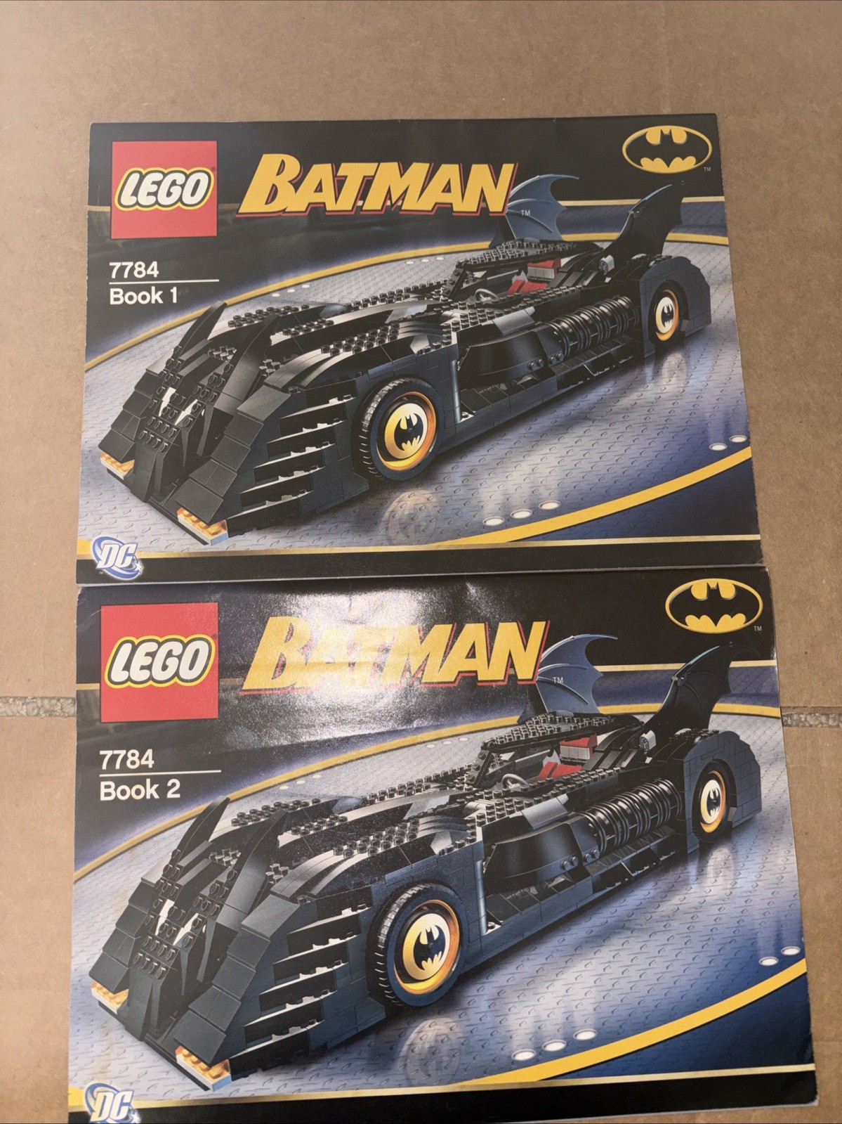 LEGO Batman: The Batmobile: Ultimate Collectors' Edition (7784) MANUALS ONLY