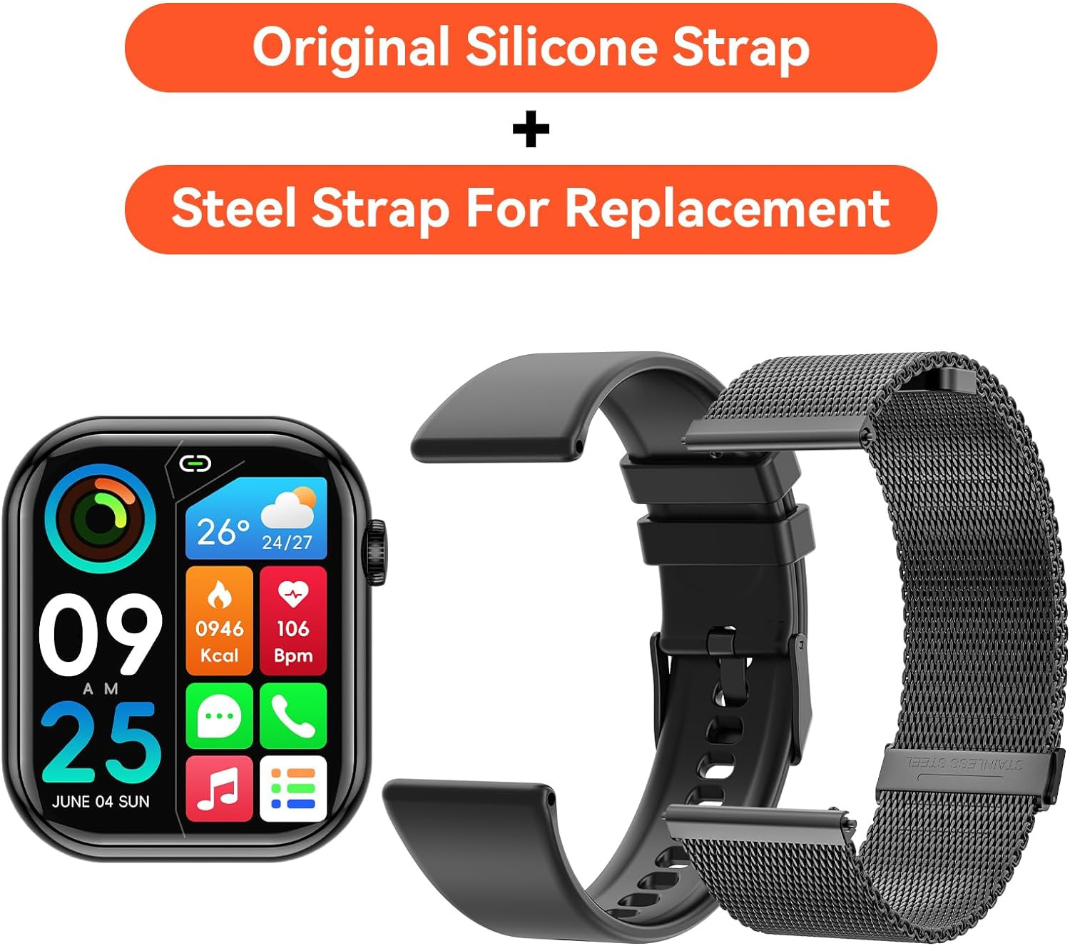 Smart Watches for Women with Android Samsung Iphone Compatible[Calls/Answer] ...