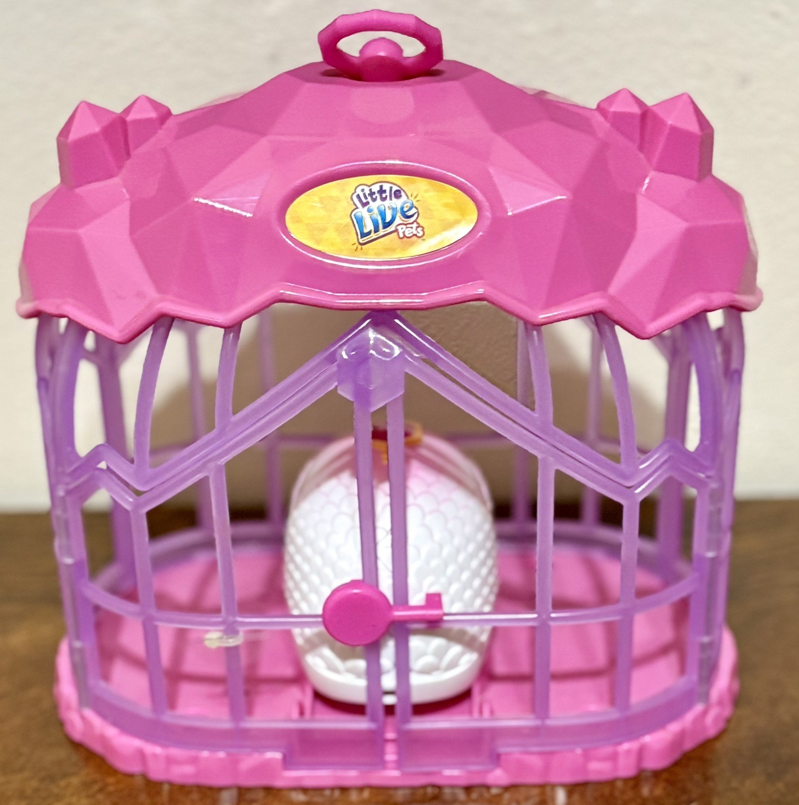 Little Live Pets Surprise Crystal Cage With Dragon Egg Playset EUC