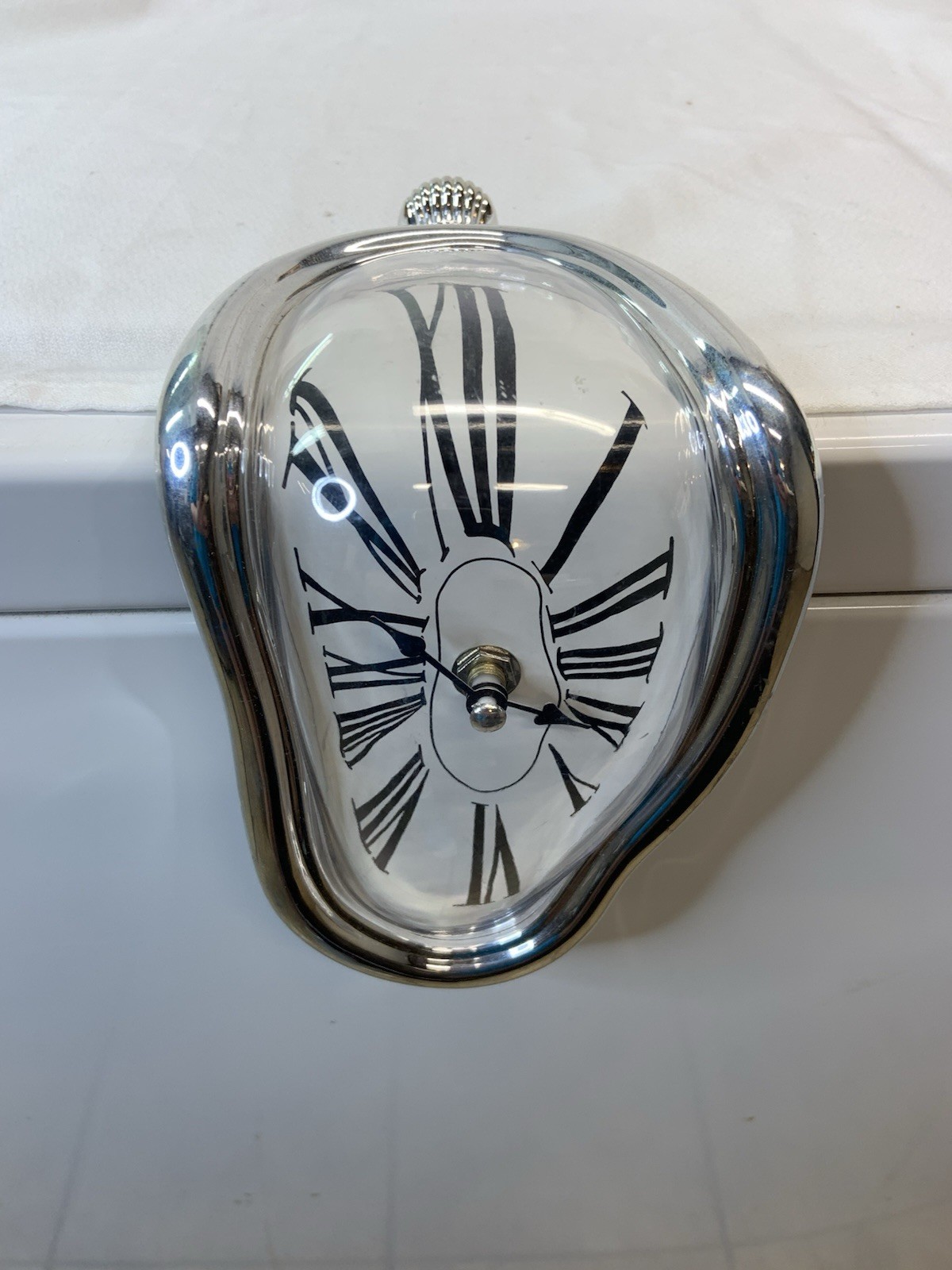 Melting Clock, Salvador Dali Watch Melted Clock for Decorative Home Office Shelf