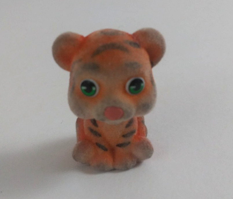 Jungle In My Pocket Series 2 Flocked Bengal Tiger Cub 1.25" Toy Figure