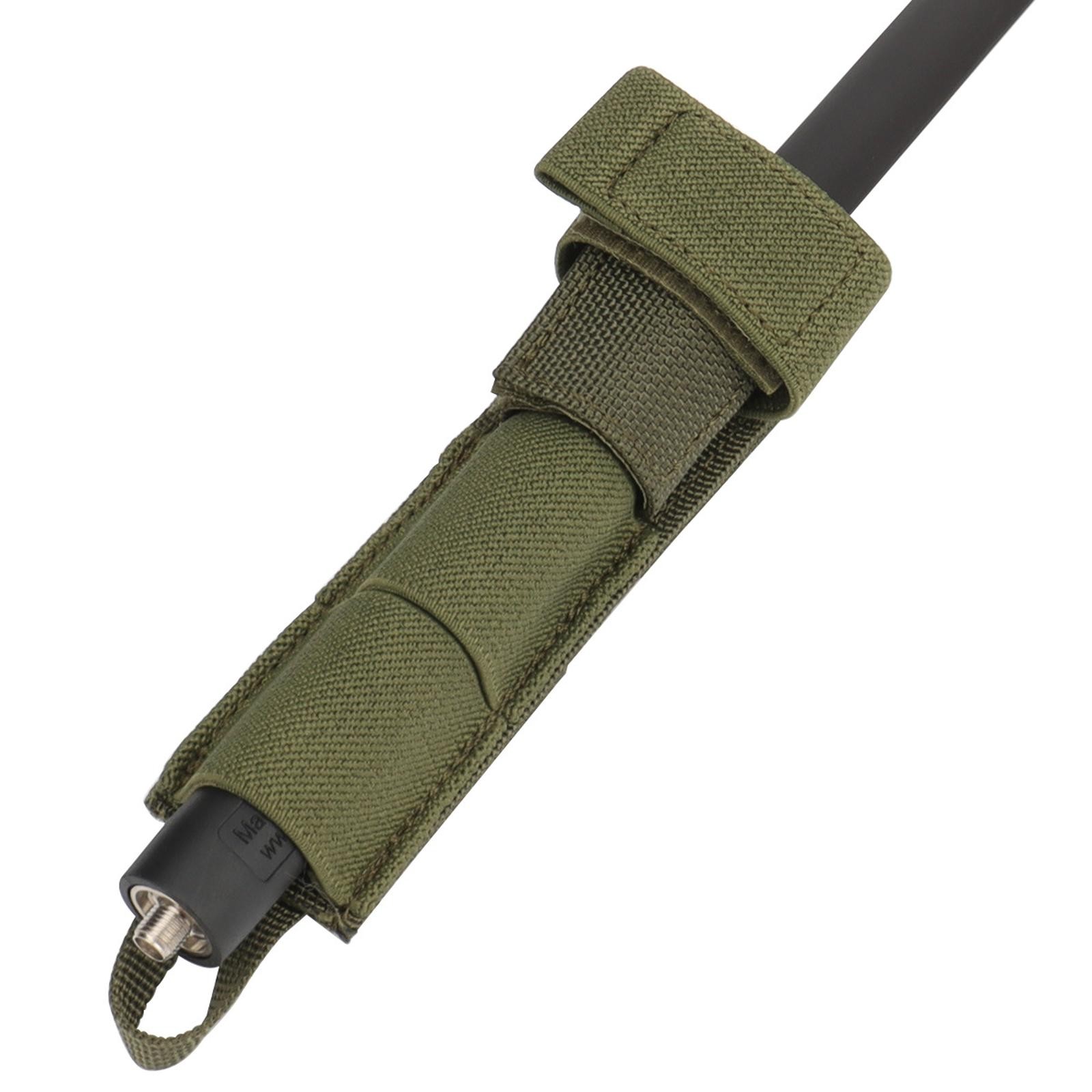 Green Tactical Antenna Fixation Kit Bag For Baofeng Walkie Talkie Radio Aasw