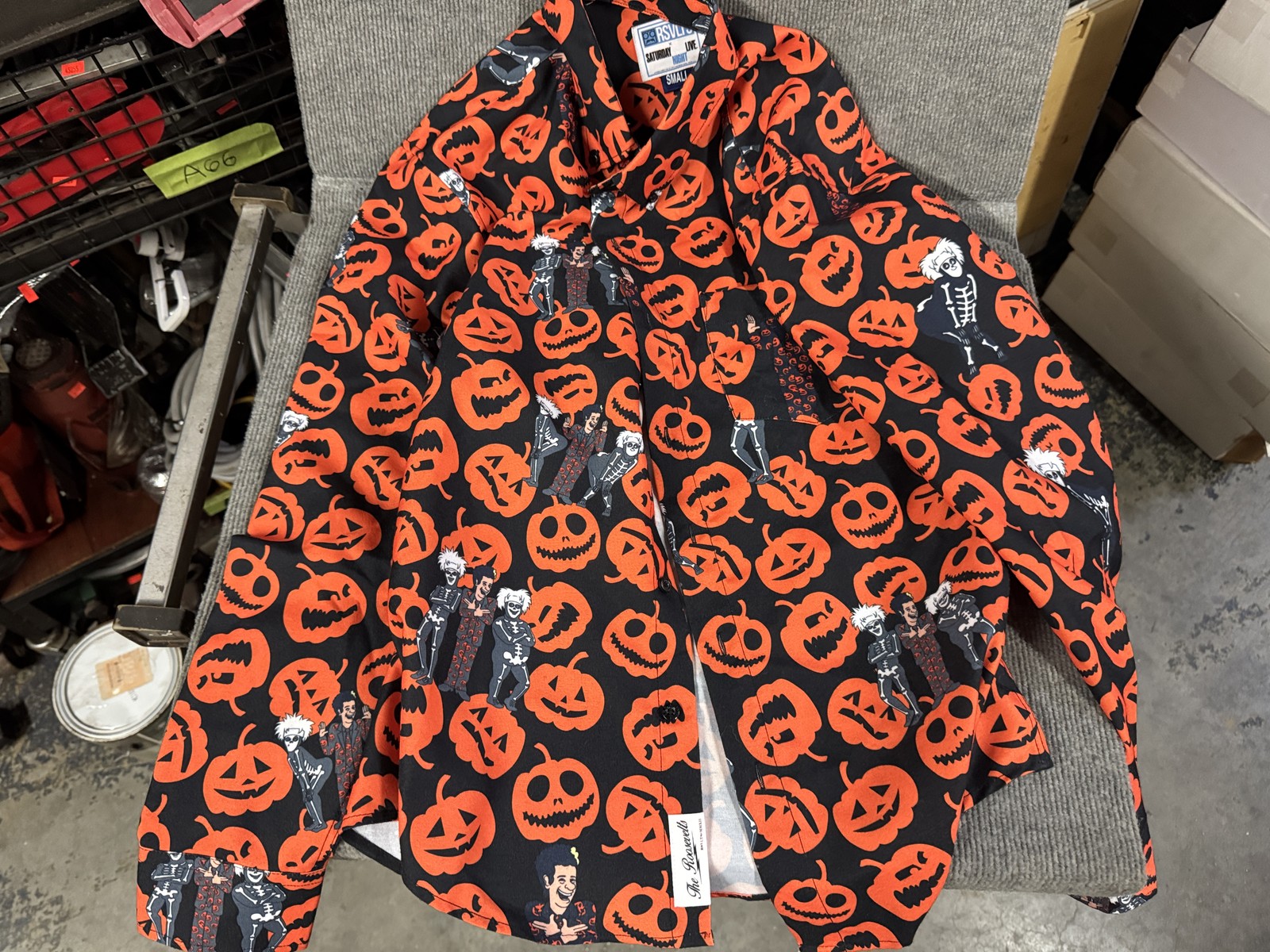 RSLVTS SNL Small Pumpkin Man Shirt