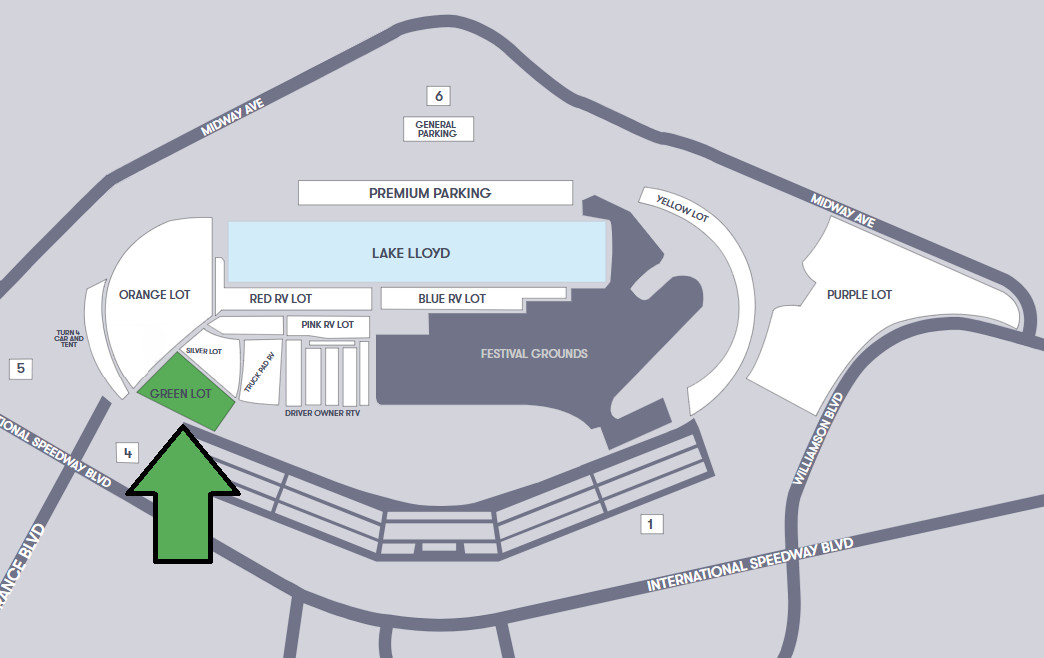 Green Lot w/ Hookups -RV Camping Pass Ticket- 5-Night Welcome to Rockville 2026