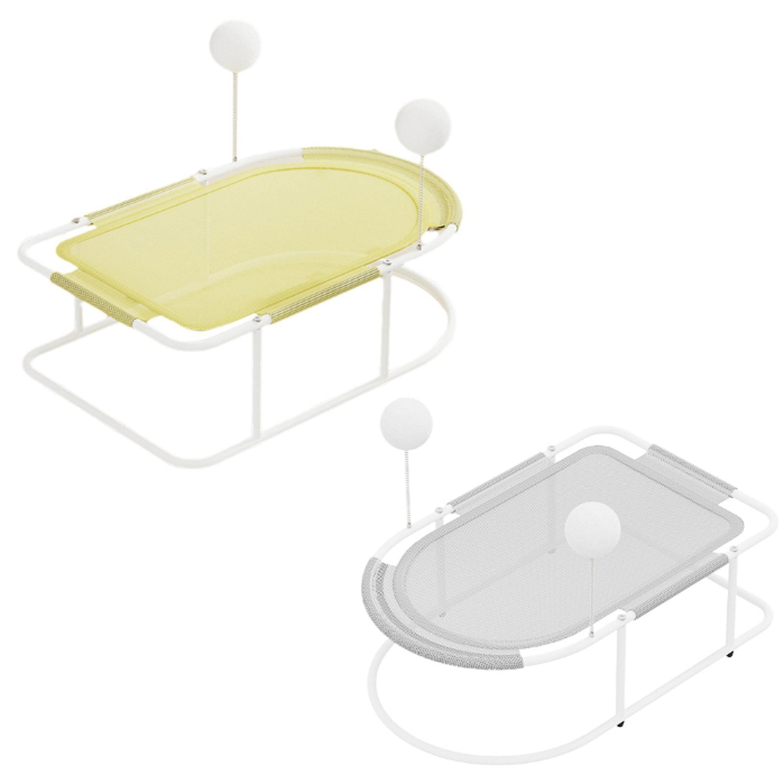 Cat Lounge Chair Elevated Pet Bed Pet Supplies Portable Floor Standing Removable