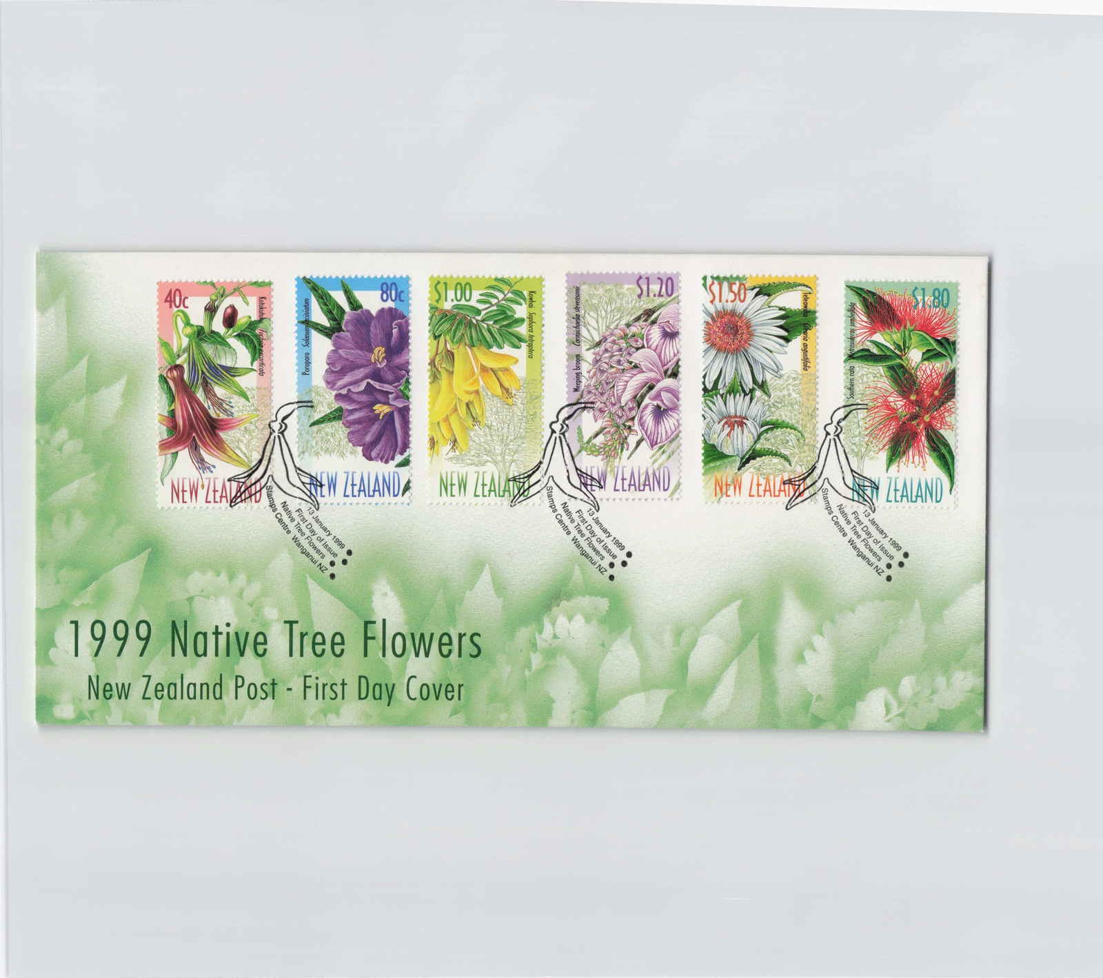 (A)New Zealand Stamp, First Day Cover FDC[D2162]8d8