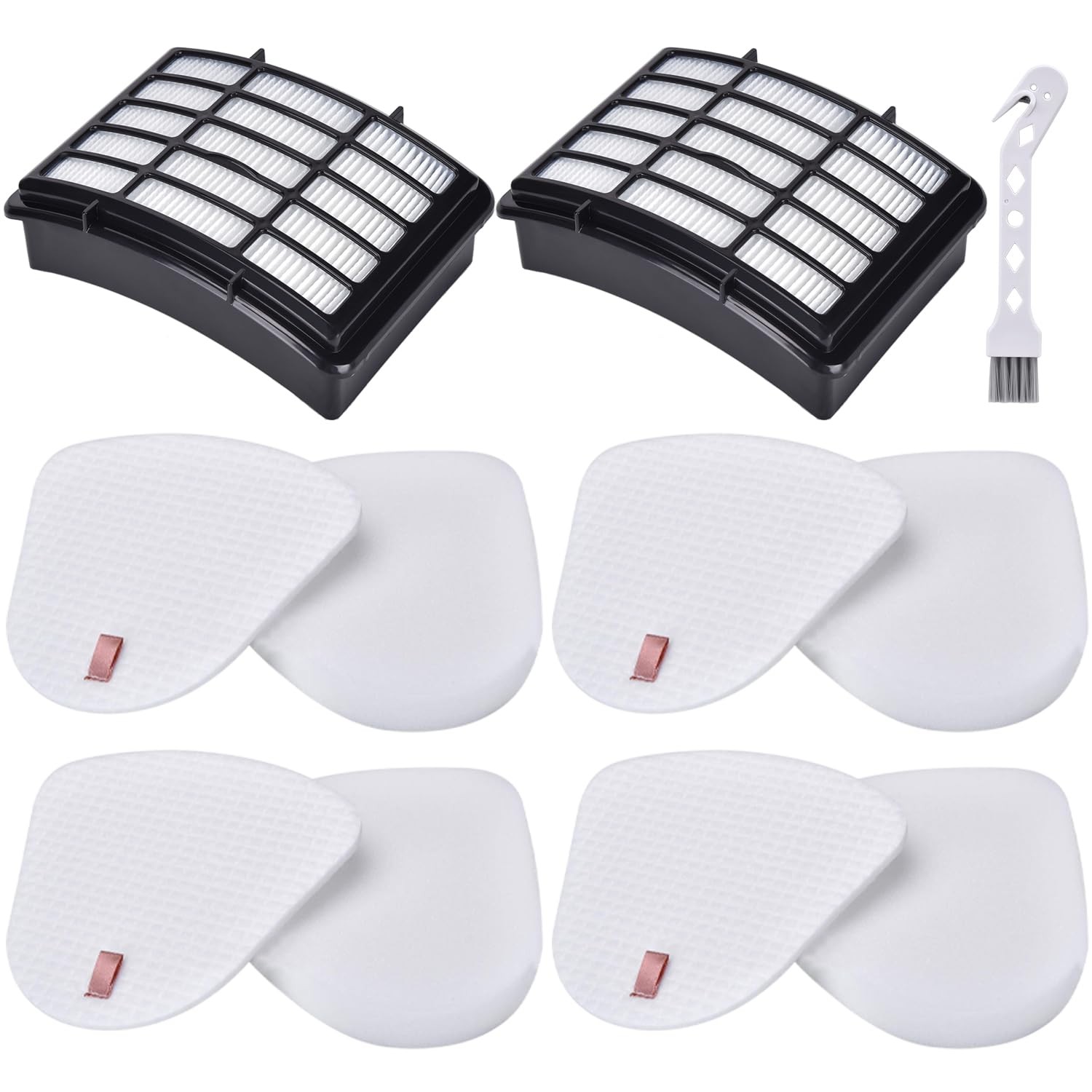 Filters for Shark Navigator Lift Away NV350-2+4 (Black), (Black) 