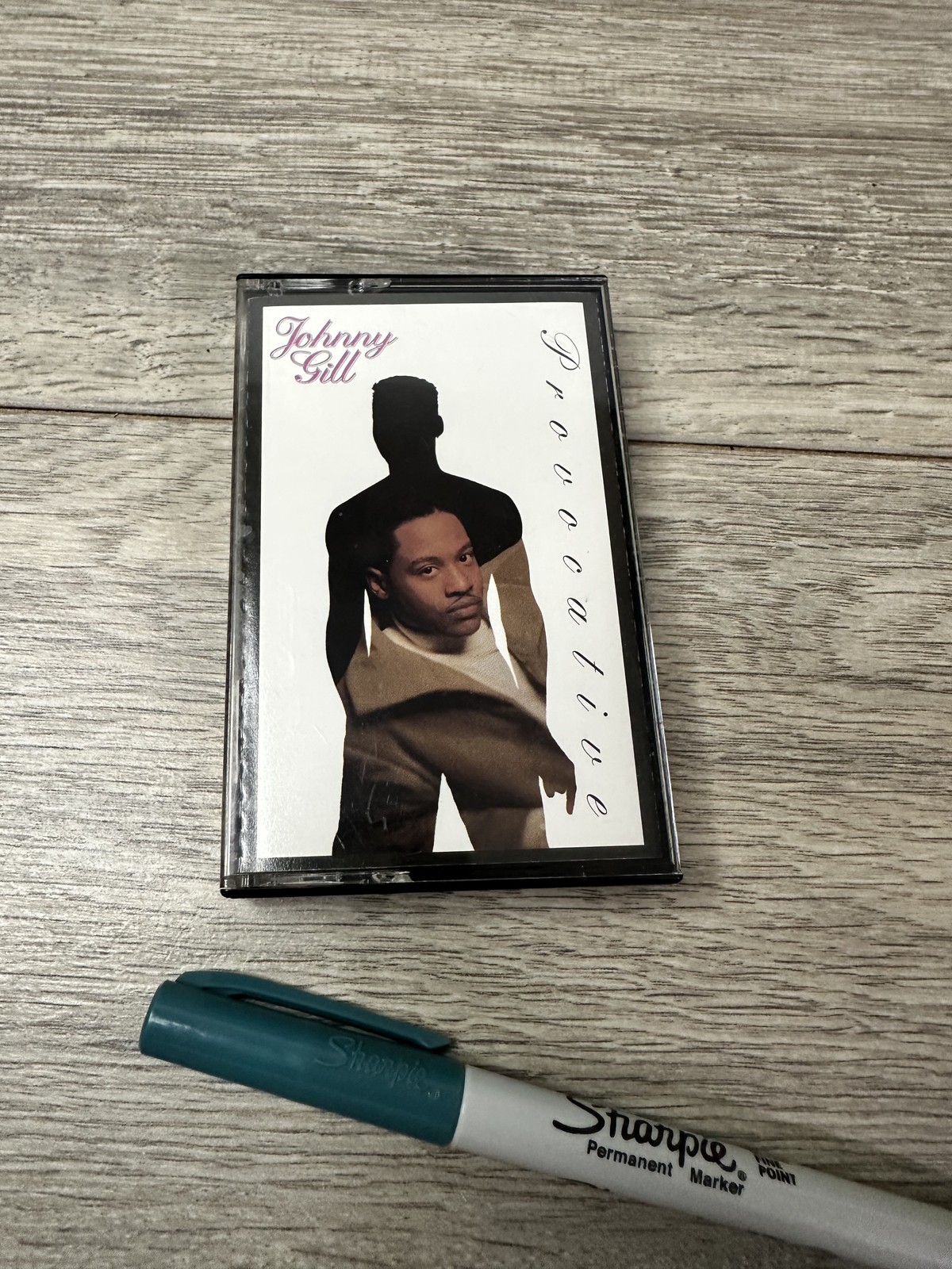 Vintage Johnny Gill Cassette Bad Boys 1993 Motown R&B Album Tape Soul Music