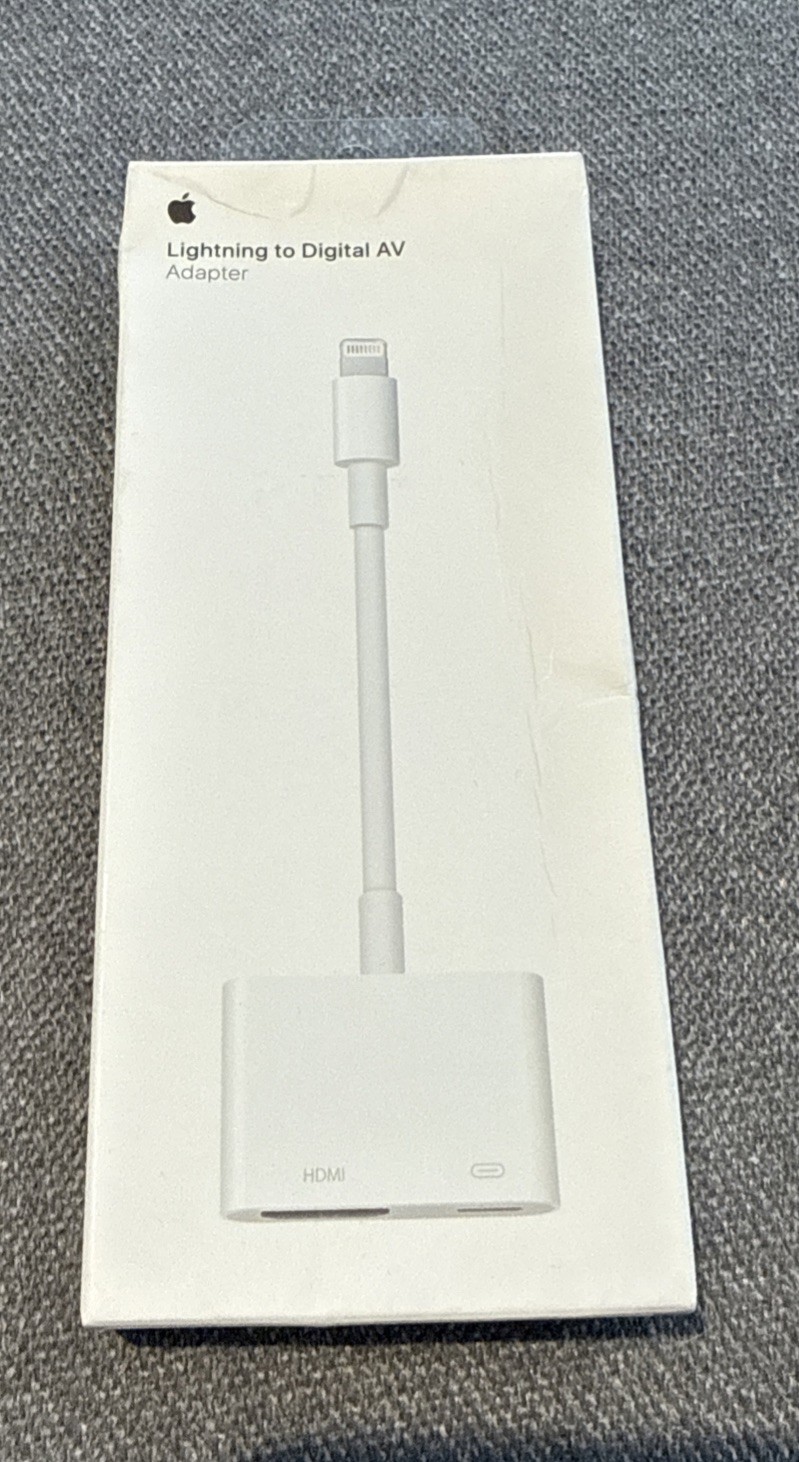 Authentic Apple Lightning to Digital AV Adapter MW2P3AM/A - NEW