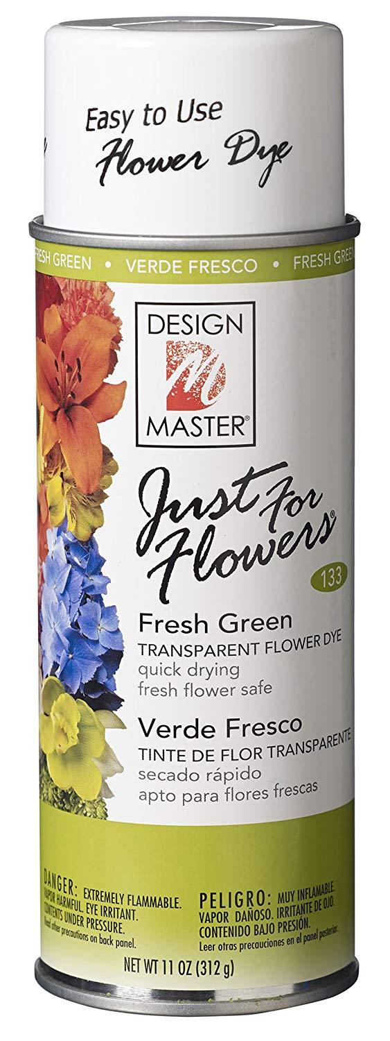 Design Master Just for Flowers Spray Paint Fresh Green 12 OZ (340 g)