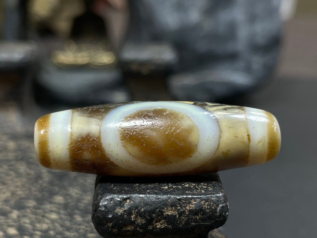 Old Tibetan Nepalese Himalayan Ancient eye Old Dzi Talisman Beads Amulet 天地天珠