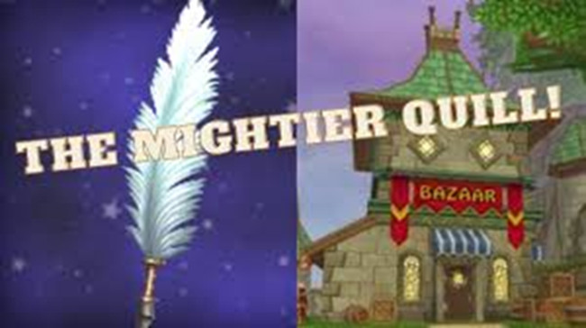 Wizard101 | The Mightier Quill (RARE / RETIRED) | Delivery Within 4-24 Hours!