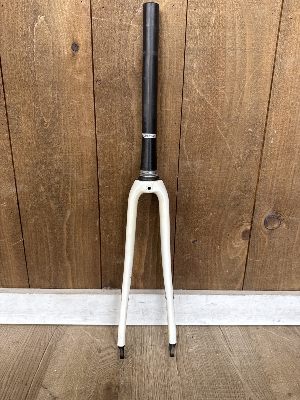 Specialized Zertz Full Carbon Road Bike Fork 700c White 1 1/8" Fact Rim Brake