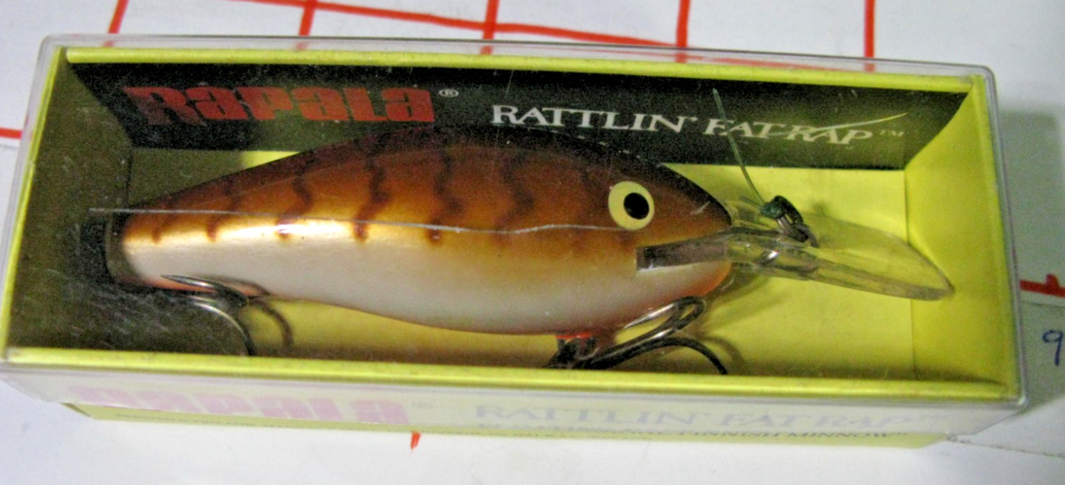 Rapala  Fat Rap FR-7 CW Lure, CRAWDAD, Deep Runner, 2 3/4", 1/2oz. - New in Box