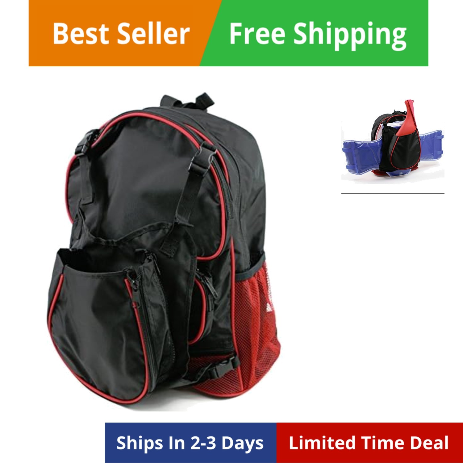Taekwondo Backpack Martial Arts Equipment Bag