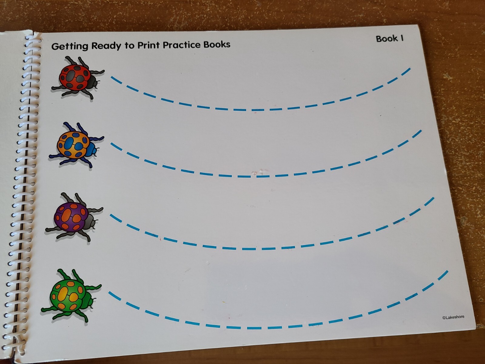 Learning Resources "Getting Ready to Print" Write-on/Erasable Book