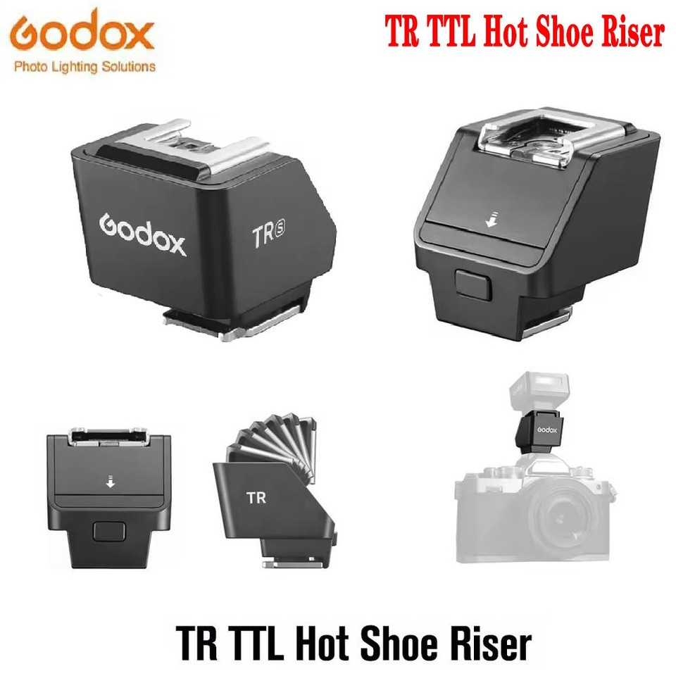 Godox TR-C/ N/ S/ F/ O TTL Hot Shoe Riser for Mini Flash iT30Pro iT20 iT22 iM30
