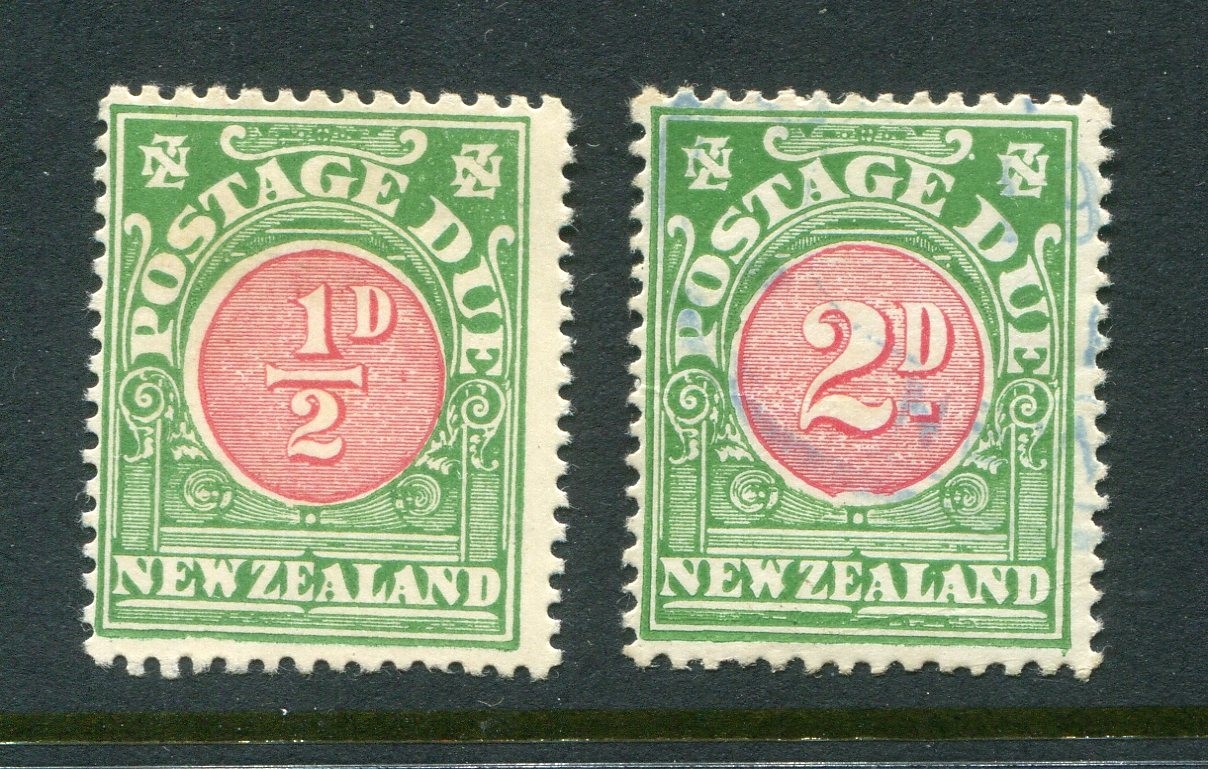 New Zealand #J20-21 Postage Due Complete Set [Mint Hinged]