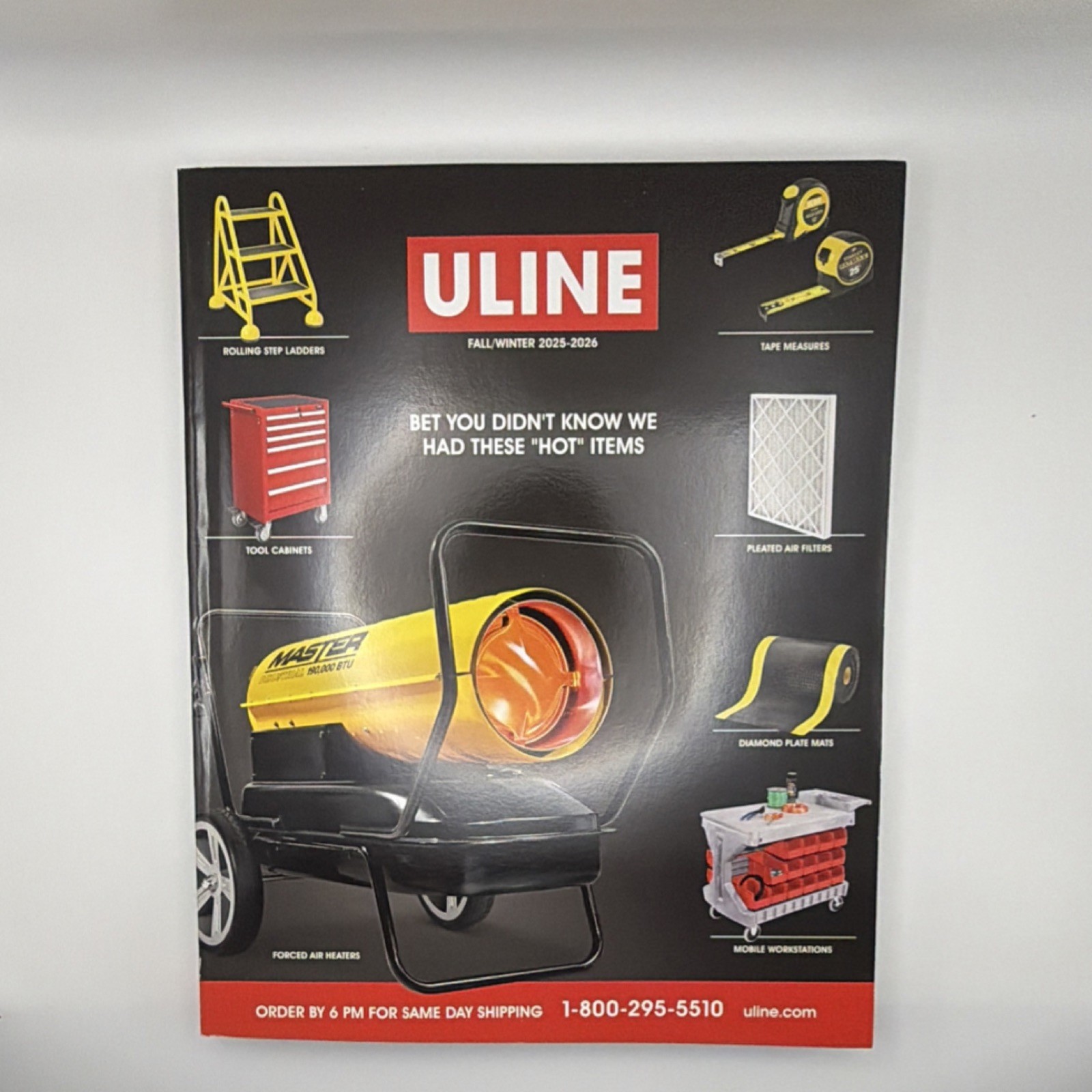 ULINE Illustrated Catalog Fall/Winter 2025-2026 Business Shipping Supplies Tools
