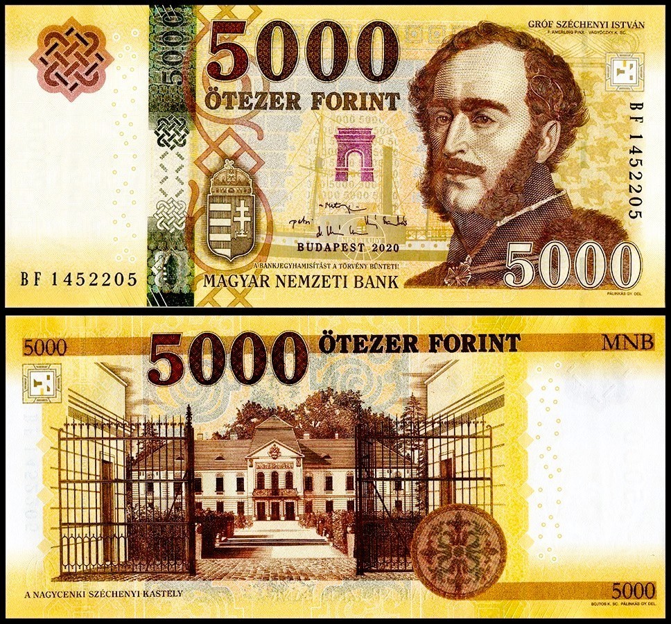 Hungary 2020 5000 Forint P-205c UNC