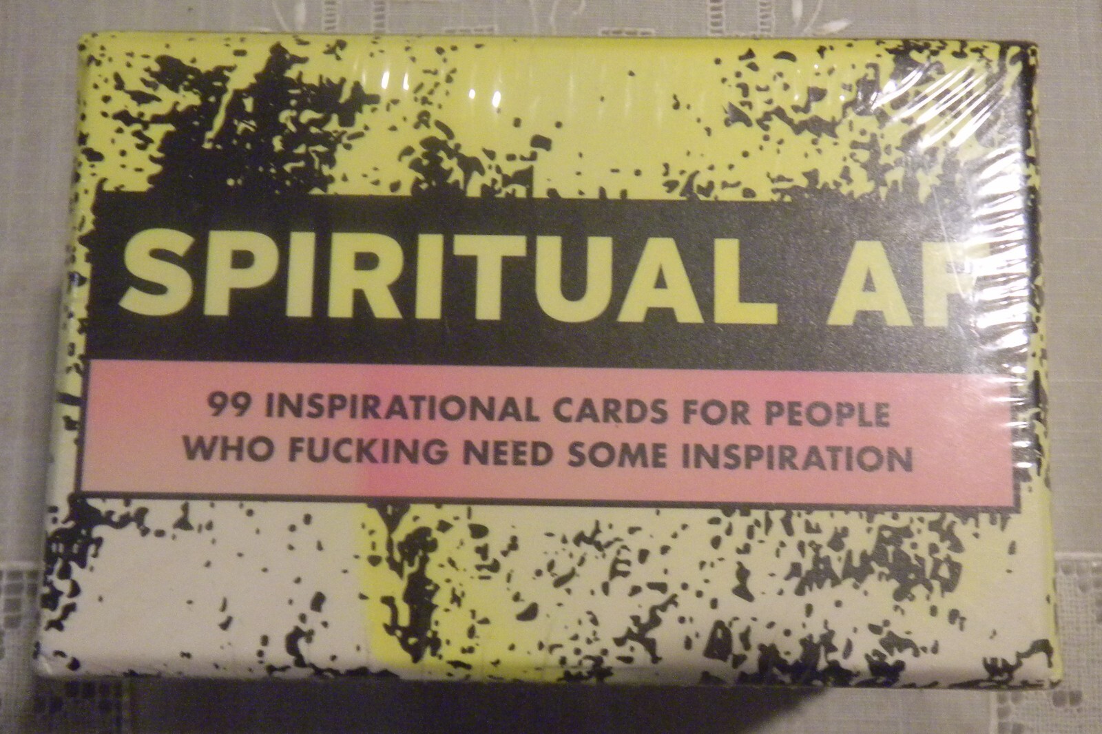 SPIRITUAL AF by Roxan McDonald Knock Knock 99 Inspirational Cards NEW SEALED BOX