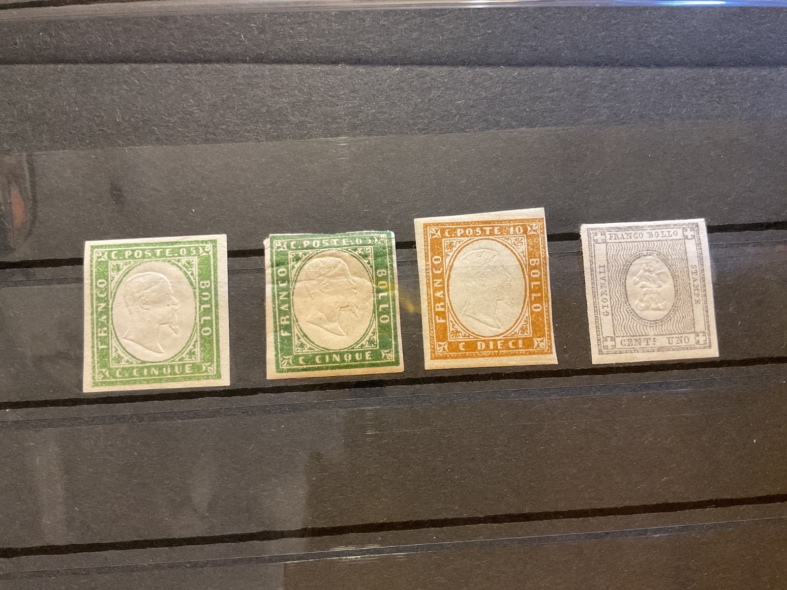 Sardinia 1855 mounted mint or used stamps  B3308