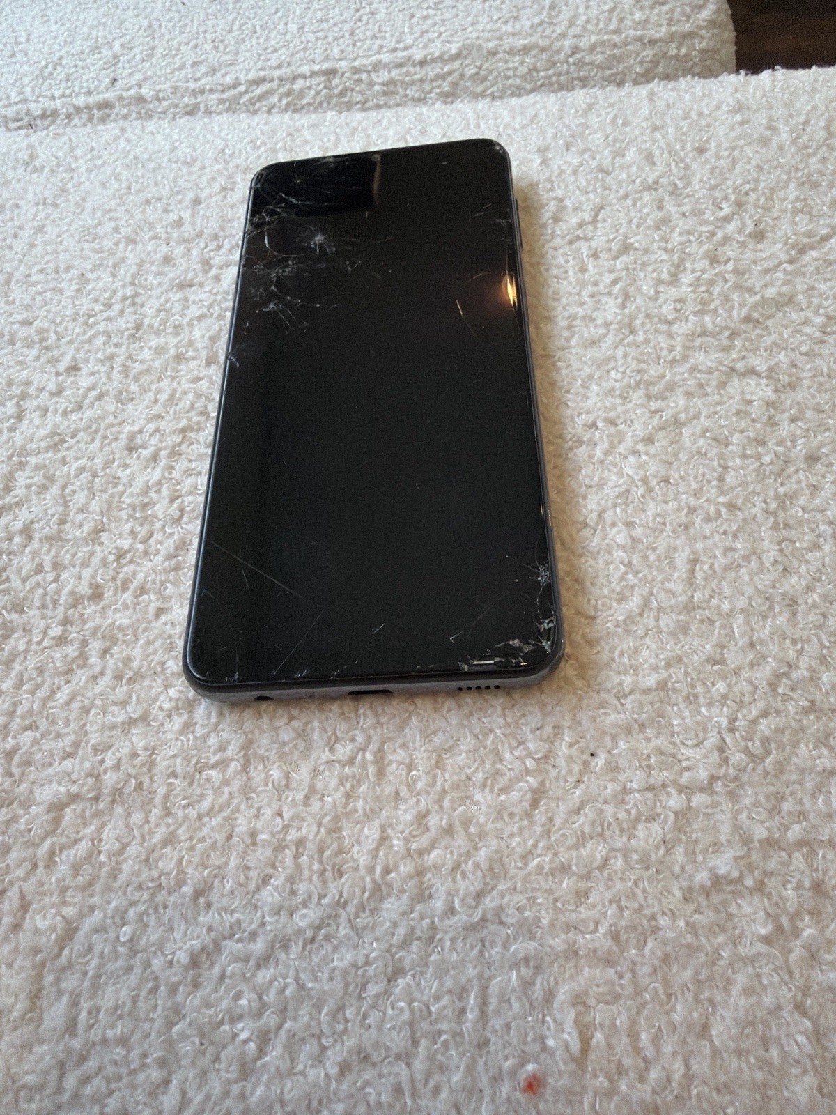 Samsung Galaxy A13 / A14 Smartphone Cracked Screen For Parts Repair