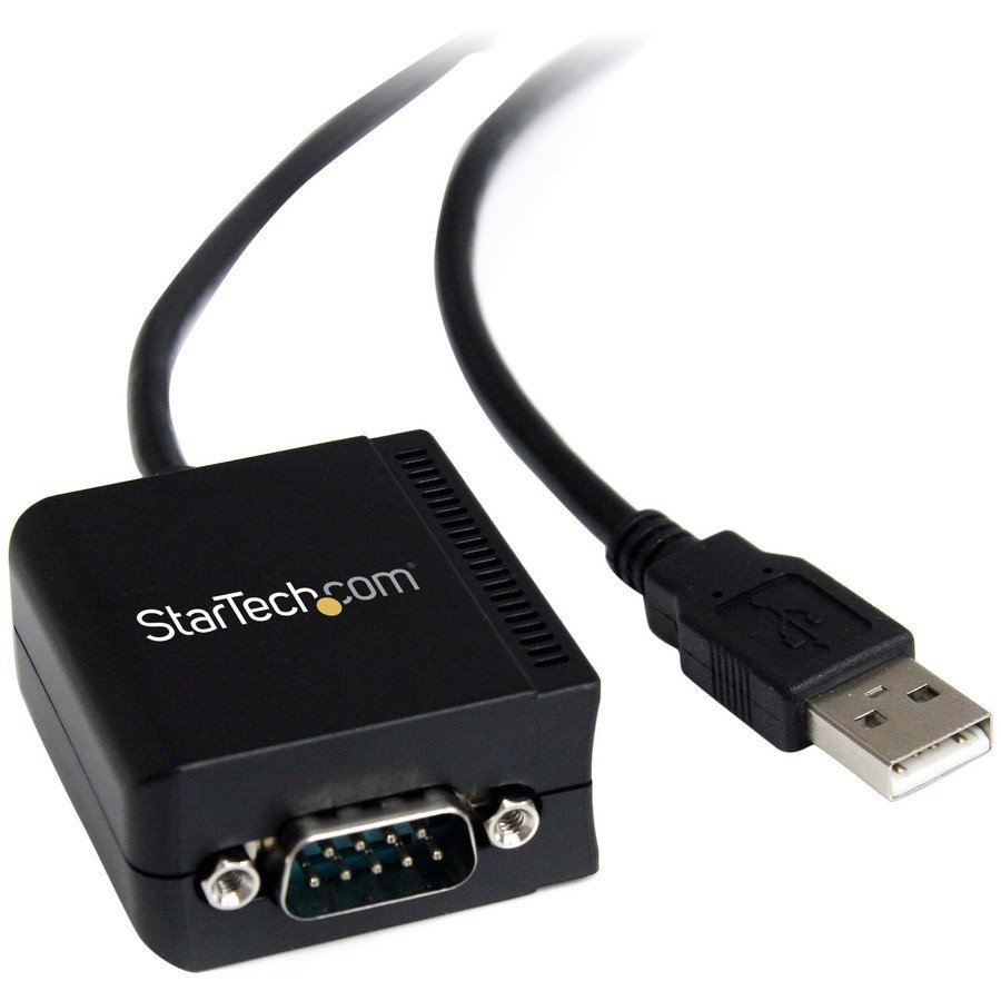 StarTech 1 Port FTDI USB to Serial RS232 Adapter Cable w/ Optical Isolation