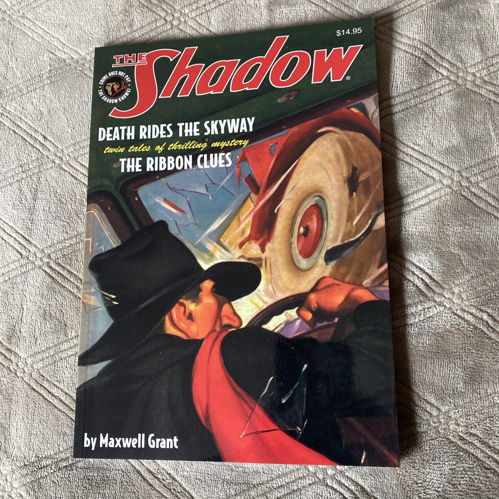 THE SHADOW #64: Death Rides the Skyway and The Ribbon Clues  by Maxwell Grant