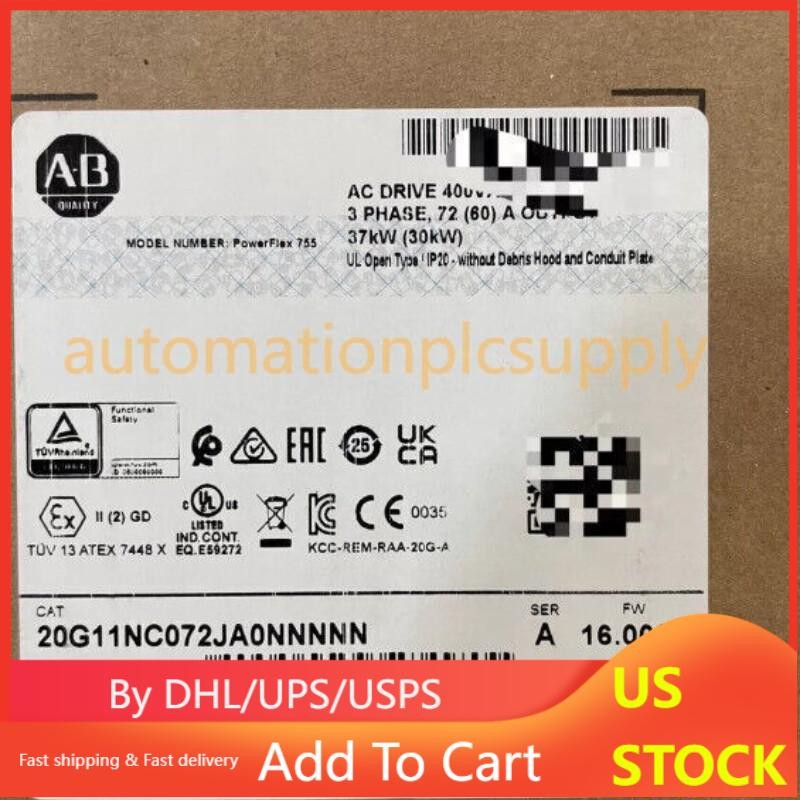 AB 20G11NC072JA0NNNNN New In Box Free Fast Shipping US Free Tax