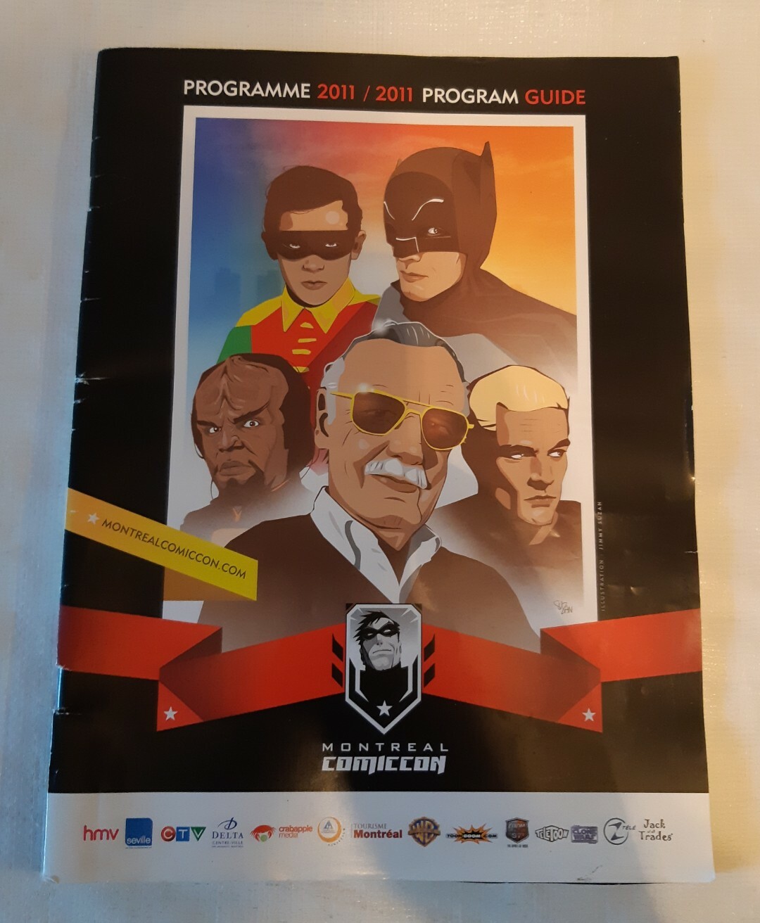 Comic-con Montreal 2011 Program , Mr Stan Lee 