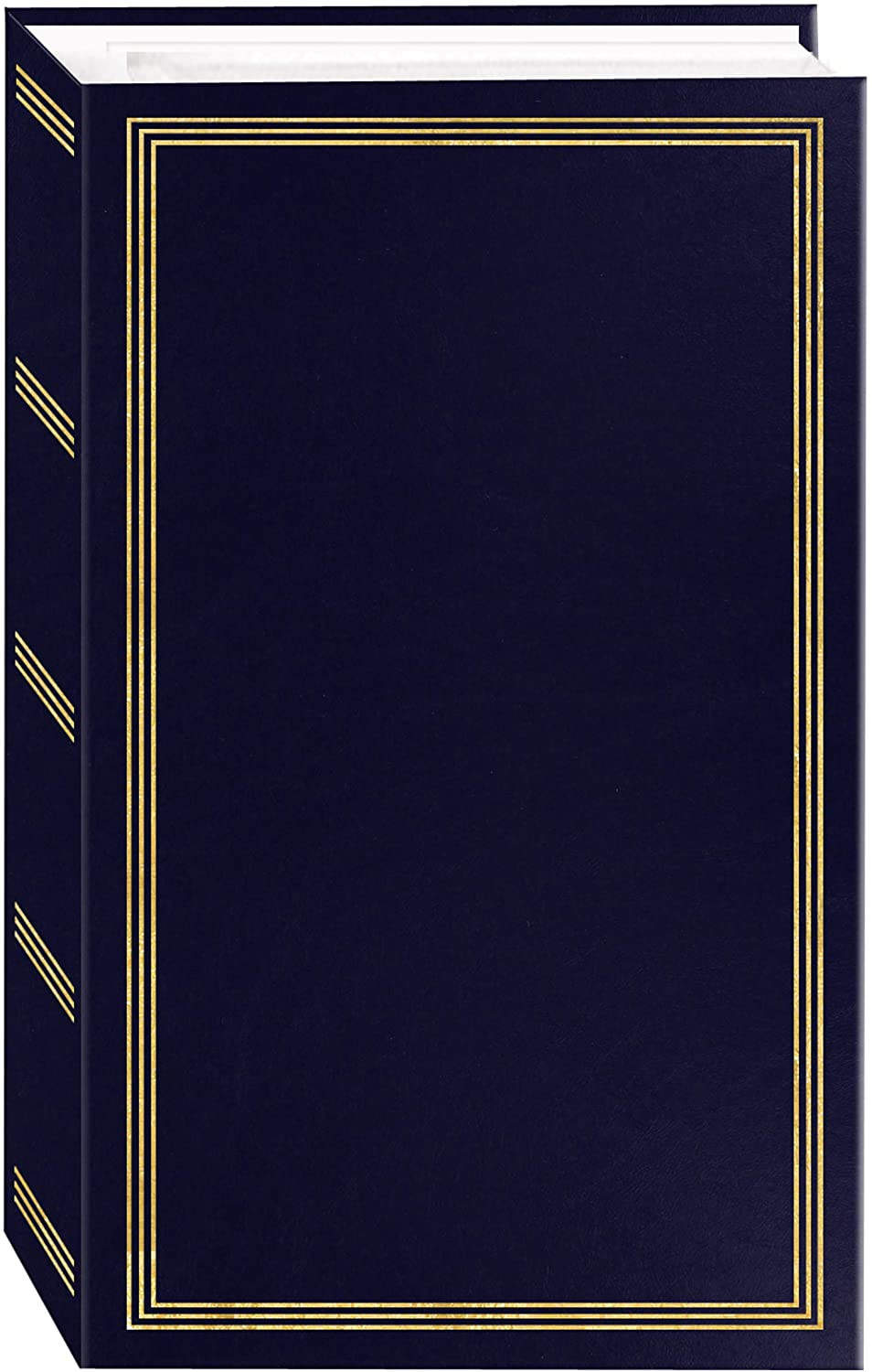 Navy Blue 4x6 Photo Album 504 Photos Leatherette Cover Archival Safe