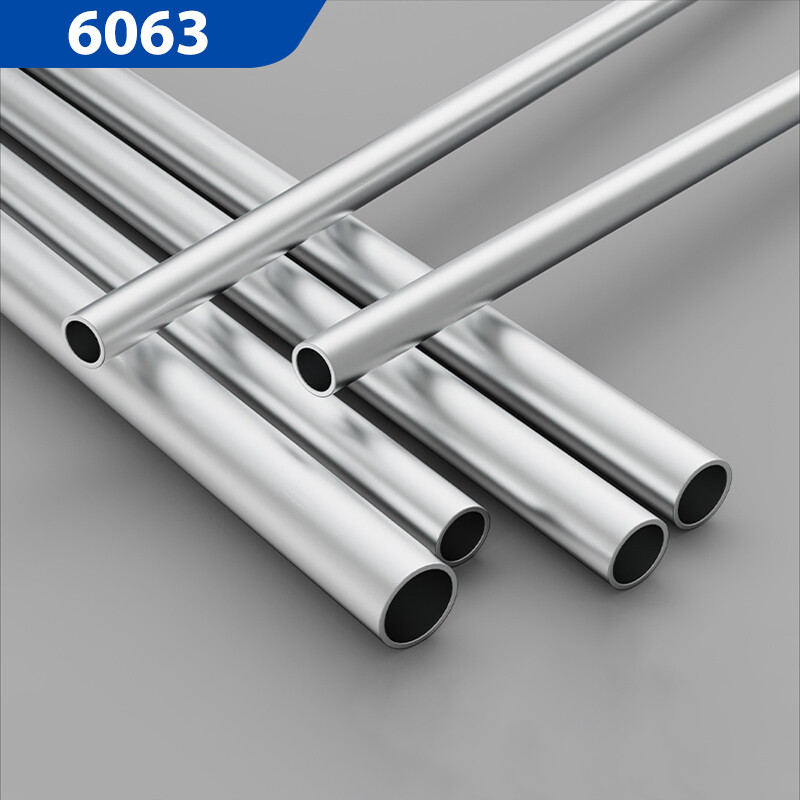 WallThick 0.5mm-3.5mm,OD 3mm-70mm 6063 Aluminium Round Tube Hollow 300mm Length