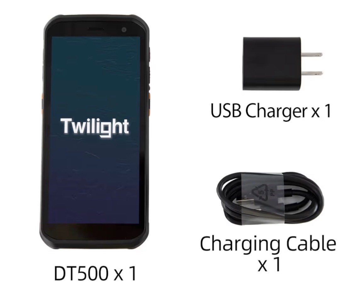 Android 11 Barcode Scanner Handheld Mobile Computer, 5.5 inch PDA Scanner
