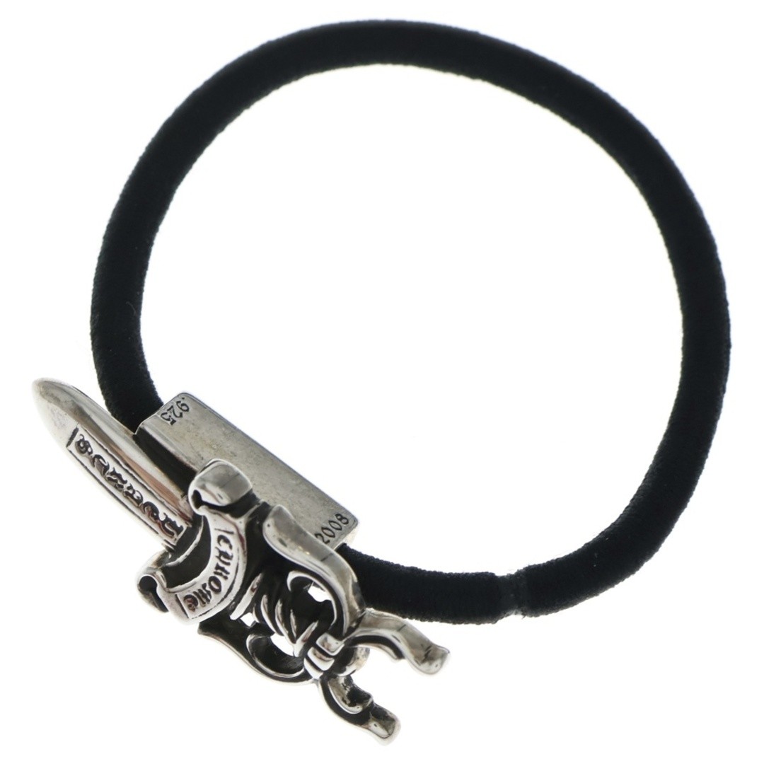 CHROME HEARTS Hairband DAGGER Hair Elastic Concho Silver BCA150 Used dbf15366b7f