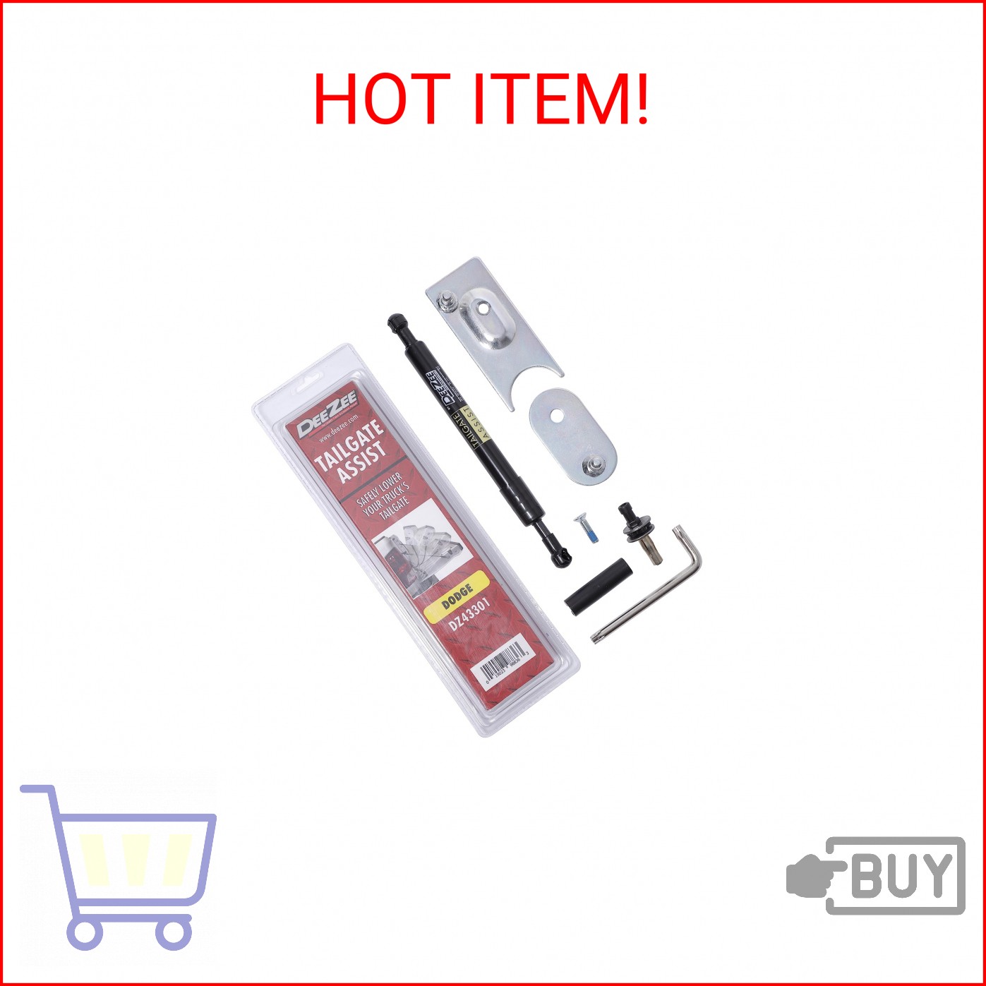 DEE ZEE DZ43301 Truck Tailgate Assist