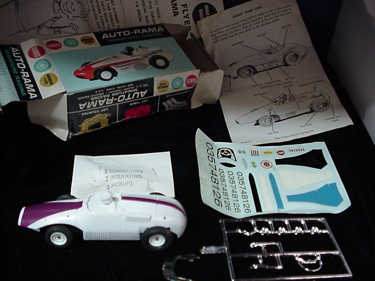 NOS  AC Gilbert  19127 BUICK V-8 Special  American Flyer Auto-Rama S ga Slot Car
