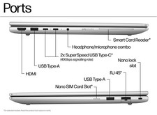 HP EliteBook 6 14" G1a Ryzen 5 PRO 230 3.5GHz 16GB 512GB WUXGA 14.0 BT FP Webcam