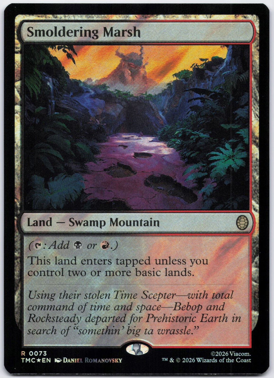 Smoldering Marsh R Commander: Teenage Mutant Ninja Turtles 73 NM