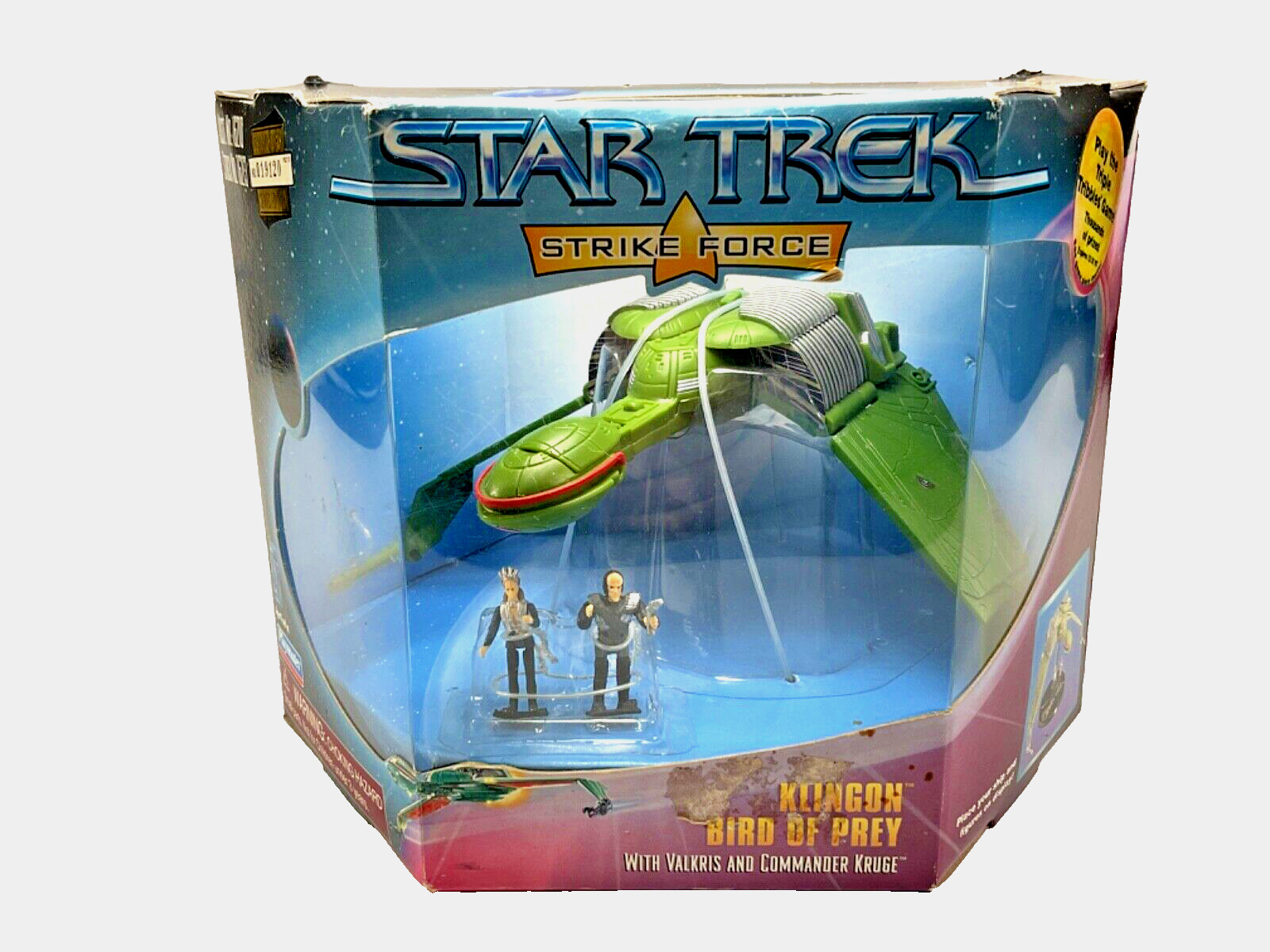 Playmates Star Trek- Strike Force, Klingon Bird Of Prey, Collector Series #1623