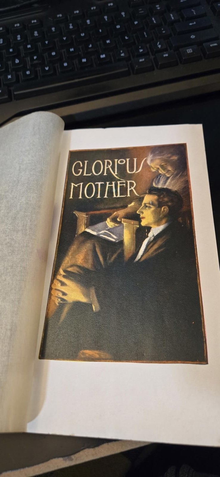 Antique Book Glorious Mother Samuel Francis Woolard Poetry 1909 Ed Davison Art