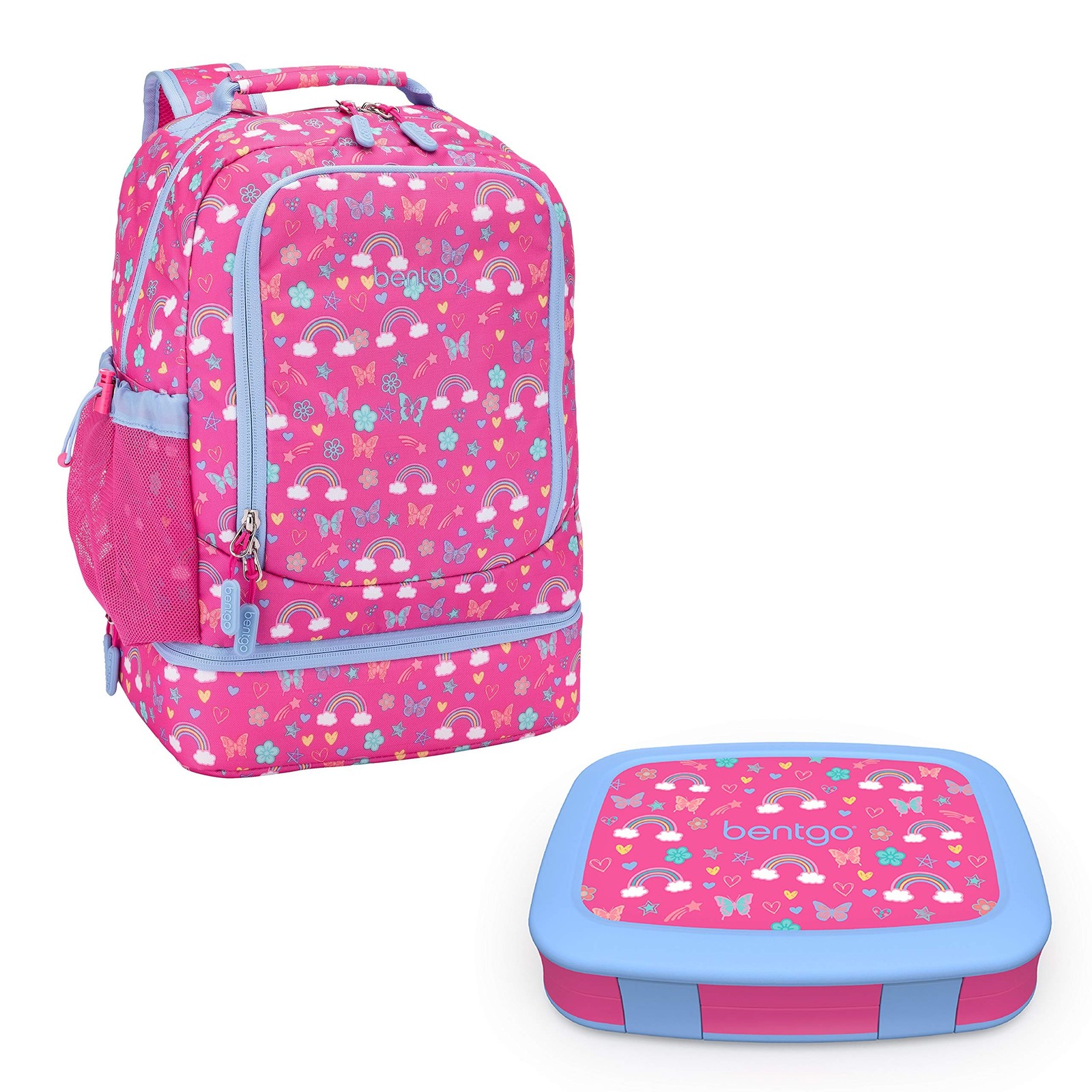 Bentgo 2-in-1 Backpack & Insulated Lunch Bag Set With Kids Prints Lunch Box (...