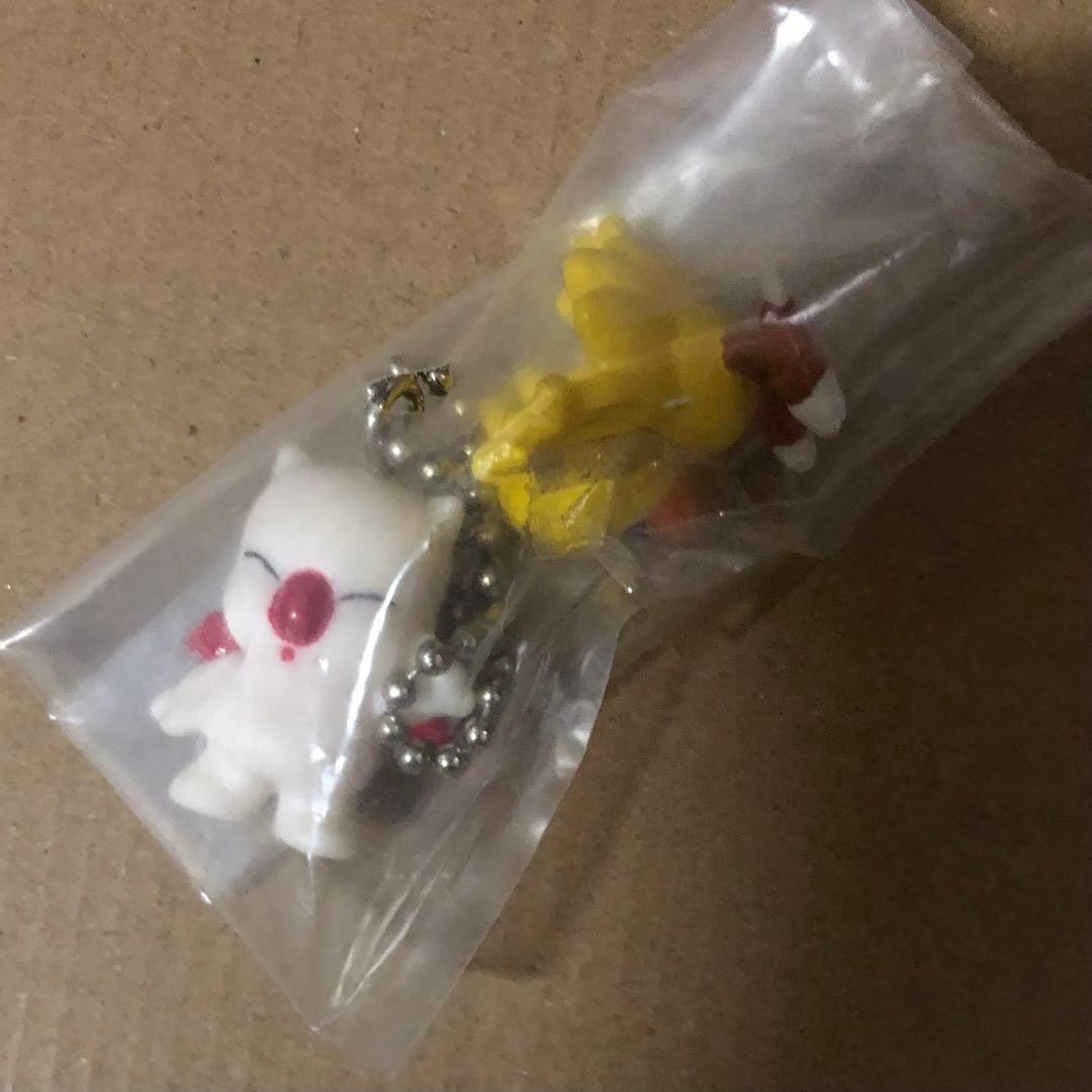 FF Final Fantasy Chocobo Moogle Mascot Keyholder